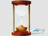تصویر وکتوری ساعت شنی