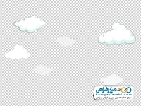 دانلود تصویر وکتوری توده های ابر