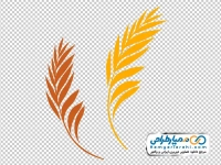 عکس png برگ گندم زار