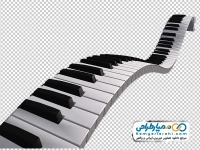 تصویر png کیبورد پیانو