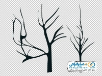 عکس وکتوری درخت خشک
