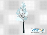 آیکون درخت زمستانی