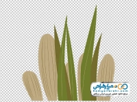 تصویر وکتوری توده چمن