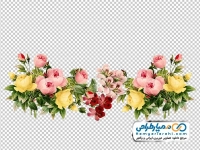 عکس کادر گل برای طراحی