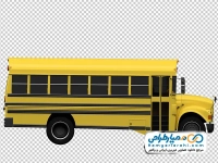 تصویر وکتوری اتوبوس مدرسه