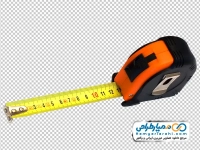 تصویر png متر فلزی زرد