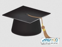 فایل png کلاه فارغ التحصیلی