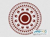 آیکون نقوش سنتی دایره ای