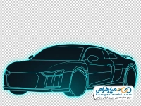 تصویر وکتوری آئودی R8