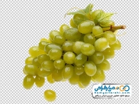 تصویر png خوشه انگور سبز