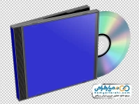 عکس با کیفیت CD با جعبه