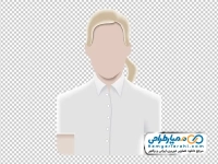 تصویر وکتوری آواتار زن