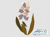 عکس وکتوری شاخه گل و برگ