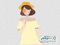 عکس وکتوری دختر با شاخه گل جلوی صورت