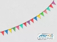 نقاشی ریسه کاغذ رنگی تولد
