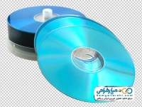 عکس دوربری CD خام با جعبه
