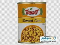 عکس png کنسرو ذرت طبیعت