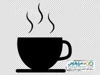 تصویر وکتوری فنجان قهوه