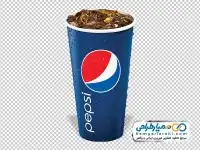 تصویر دوربری لیوان نوشابه